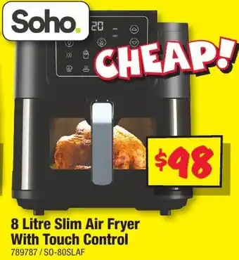 JB Hi-Fi Slim Air Fryer With Touch Control offer