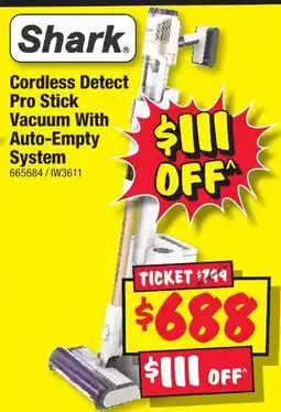 JB Hi-Fi Cordless Detect Pro Stick Vacuum With Auto-Empty System offer