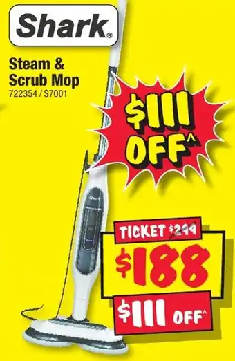 JB Hi-Fi Steam & Scrub Mop offer