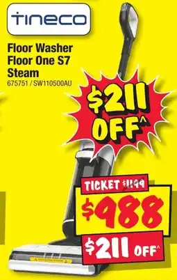 JB Hi-Fi Floor Washer Floor One S7 Steam offer