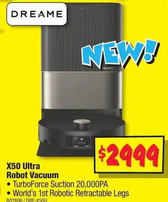 JB Hi-Fi X50 Ultra Robot Vacuum offer