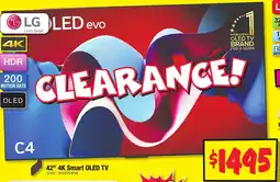 JB Hi-Fi 42" 4K Smart OLED TV offer