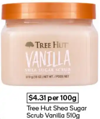 Woolworths Tree hut shea sugar scrub offer