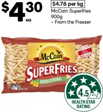 Woolworths McCain Superfries offer