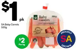 Woolworths Sa baby carrots offer