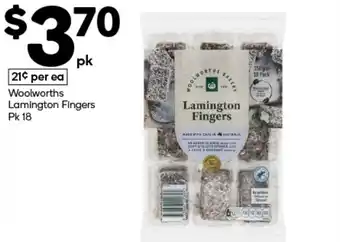 Woolworths Woolworths Lamington Fingers offer