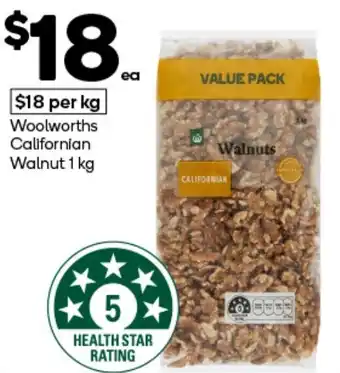 Woolworths Woolworths Californian Walnut offer