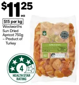 Woolworths Woolworths Sun Dried Apricot offer