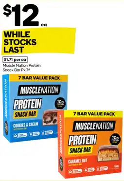 Woolworths Muscle Nation Protein Snack Bar offer