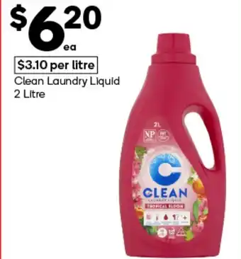 Woolworths Clean Laundry Liquid offer