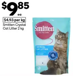 Woolworths Smitten Crystal Cat Litter offer