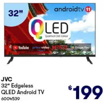 Woolworths 32" Edgeless QLED Android TV offer