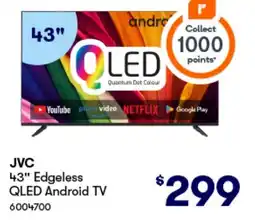 Woolworths 43" Edgeless QLED Android TV offer