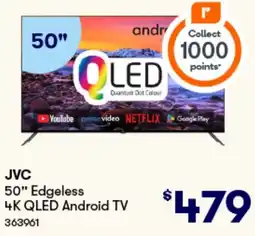 Woolworths 50" Edgeless 4K QLED Android TV offer