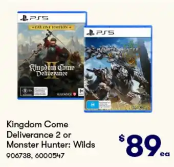 Woolworths Kingdom Come Deliverance offer