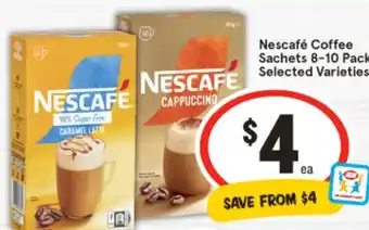 IGA Nescafé Coffee Sachets offer