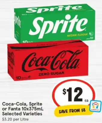 IGA Coca-Cola, Sprite or Fanta offer