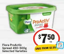 IGA Flora ProActiv Spread offer