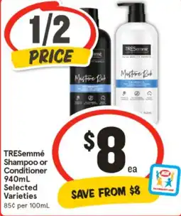 IGA TRESemmé Shampoo or Conditioner offer