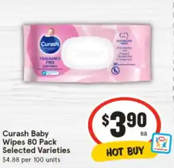 IGA Curash Baby Wipes offer