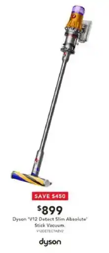 Harvey Norman Dyson 'V12 Détect Slim Absolute offer