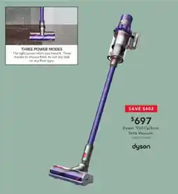 Harvey Norman Dyson 'V10 Cyclone' Stick Vacuum offer