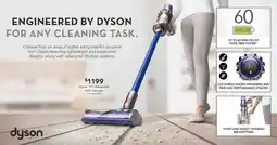 Harvey Norman Dyson 'V11 Advanced" Stick Vacuum offer