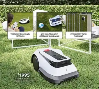 Harvey Norman ECOVACS GOAT GA Robotic Lawn Mower offer