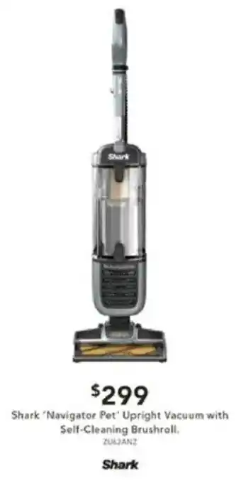 Harvey Norman Shark ‘Navigator Pet' Upright Vacuum with Self-Cleaning Brushroll. offer