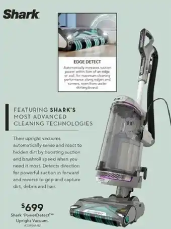 Harvey Norman Shark "PowerDetect™ Upright Vacuum. offer