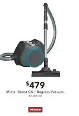 Harvey Norman Miele 'Boost CX1' Bagless Vacuum offer