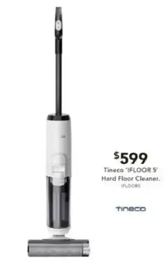 Harvey Norman Tineco "IFLOOR S Hard Floor Cleaner offer