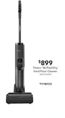 Harvey Norman Tineco '56 Flash Dry' Hard Floor Cleaner offer