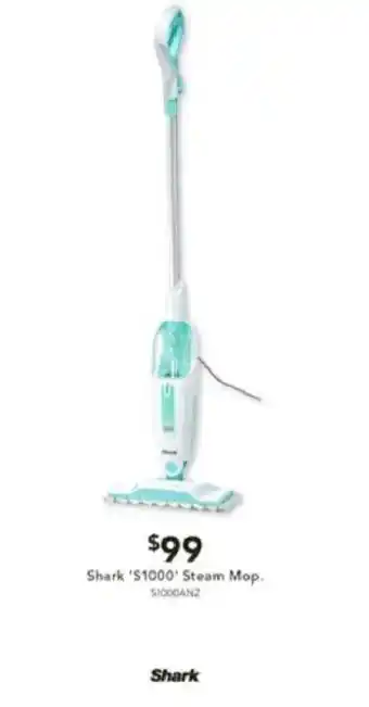 Harvey Norman Shark '$1000' Steam Mop offer