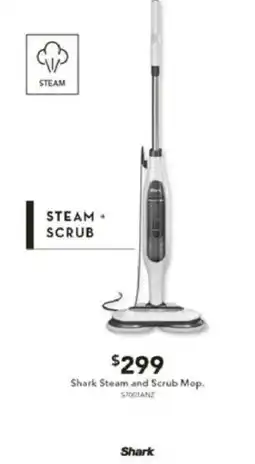 Harvey Norman Shark Steam and Scrub Mop offer