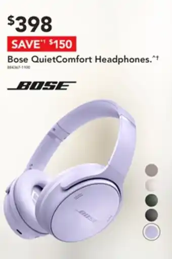 Harvey Norman Bose QuietComfort Headphones offer