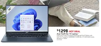 Harvey Norman Acer Swift Go 14 Laptop offer