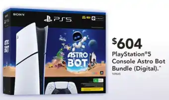 Harvey Norman PlayStation®5 Console Astro Bot Bundle (Digital) offer