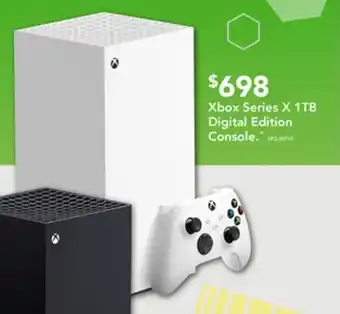 Harvey Norman Xbox Series X 1TB Digital Edition Console offer