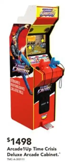 Harvey Norman Arcade1Up Time Crisis Deluxe Arcade Cabinet. offer