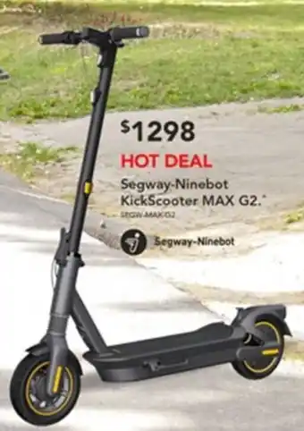 Harvey Norman Segway-Ninebot KickScooter MAX G2.ˆ offer