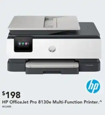 Harvey Norman HP OfficeJet Pro 8130e Multi-Function Printer. offer