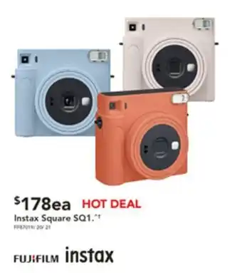 Harvey Norman Instax Square SQ1. offer