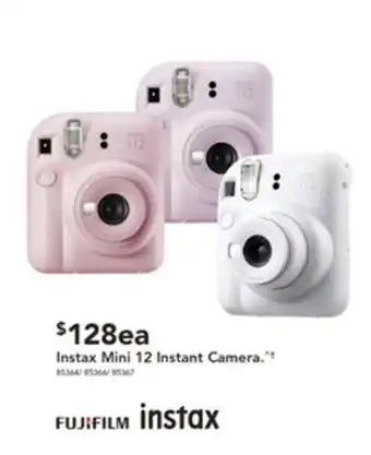 Harvey Norman Instax Mini 12 Instant Camera offer