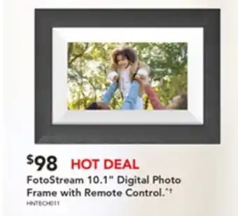 Harvey Norman FotoStream 10.1" Digital Photo Frame with Remote Control. offer