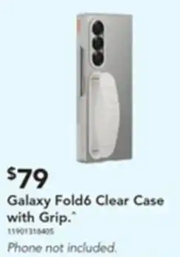 Harvey Norman Galaxy Fold6 Clear Case with Grip. offer