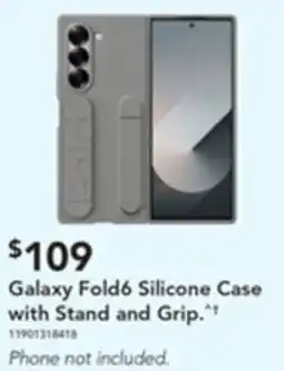 Harvey Norman Galaxy Fold6 Silicone Case with Stand and Grip. offer