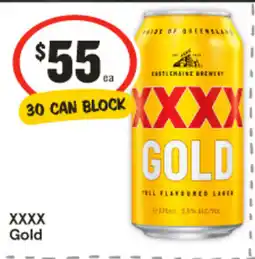 IGA Liquor XXXX Gold offer