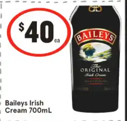 IGA Liquor Baileys Irish Cream offer