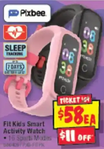 JB Hi-Fi Fit Kid's Smart Activity Watch offer